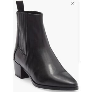 Women’s rag & bone Rylee Pointed Toe Bootie in Black SZ 8.5
